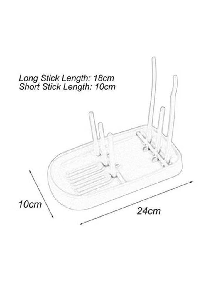 Ucanbe Feeding BoIttle Organized Removable Bottle Drying Rack Impact Resistant - Image 4