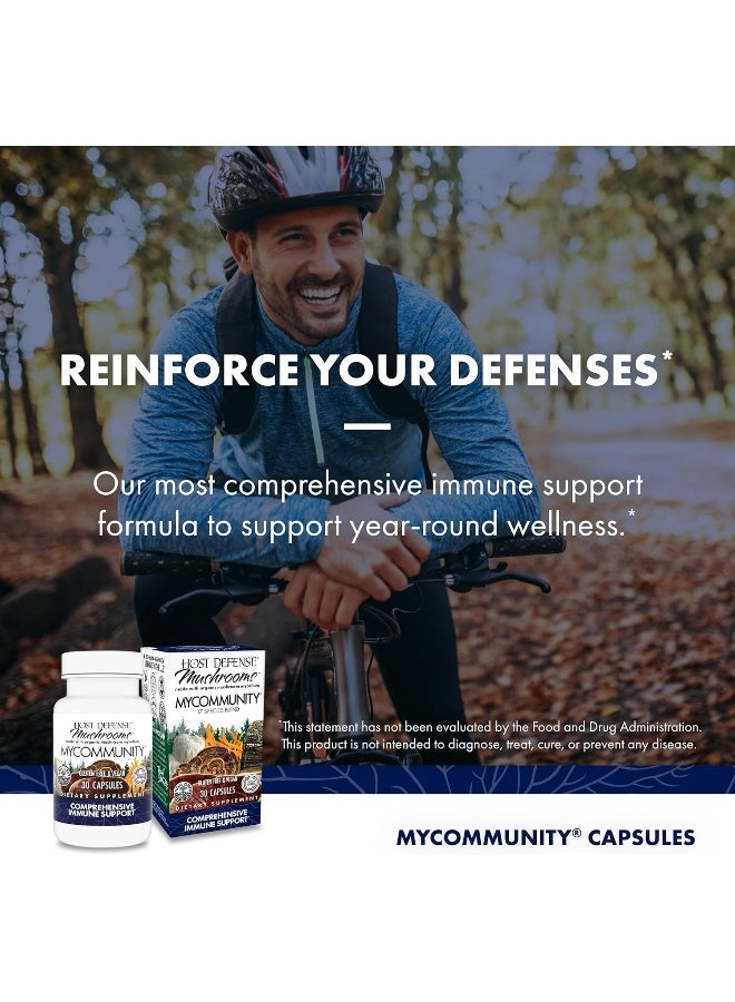 Host Defense - My Community Capsules, 30 Veg Caps - Image 3