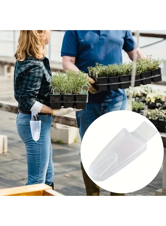 Garden Waist Box Transparent Tool Holder Portable Belt Clip For Pruning And Harvesting - Image 2