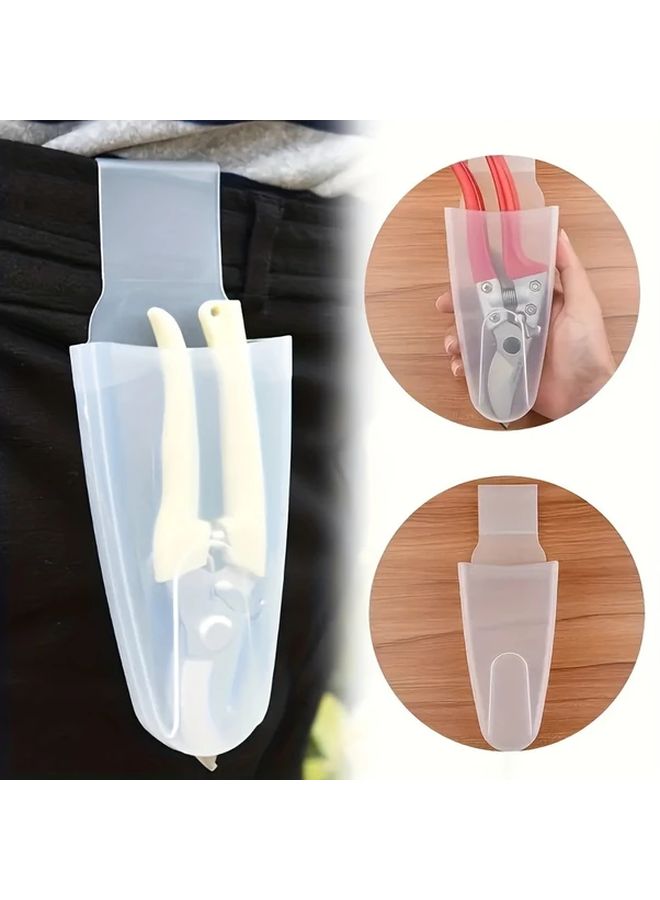 Garden Waist Box Transparent Tool Holder Portable Belt Clip For Pruning And Harvesting - Image 4