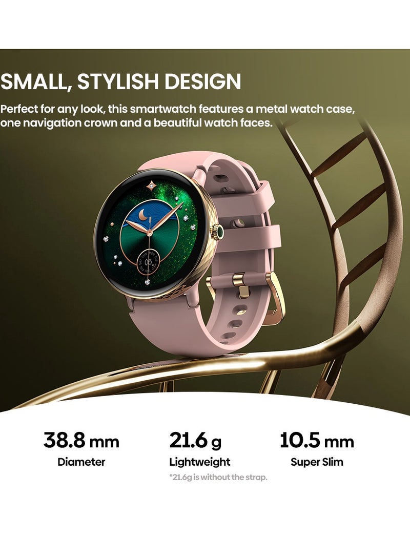Zeblaze Smart Watch for women, Voice Calling Female Smartwatch Double Strap 1.2" HD AMOLED Display Health Monitoring Sports Smart Watch - Image 3