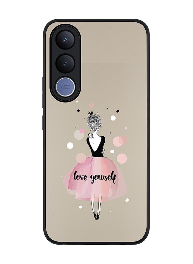 Stylizedd For vivo V70 FE Case,Slim fit Camera Protection, Shockproof Thin Phone cover  - Love Yourself - Image 1