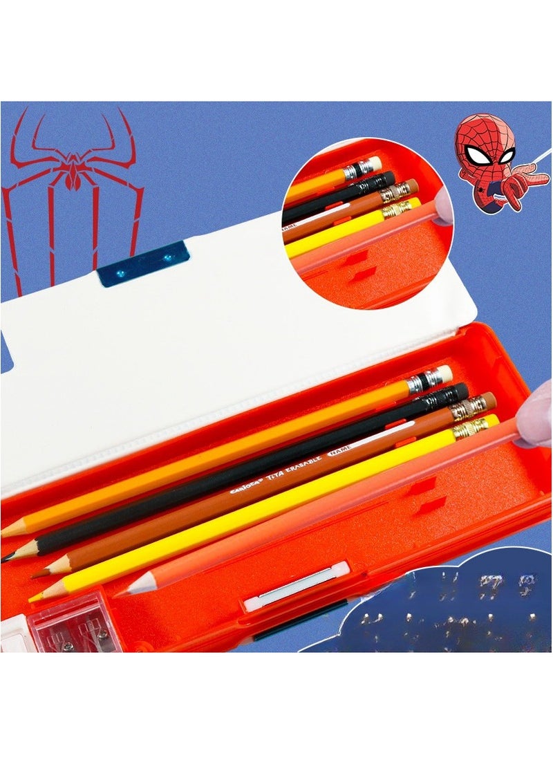 EHOME Spider-Man Large Capacity Multifunctional Double-Sided Pencil Case  - Image 5