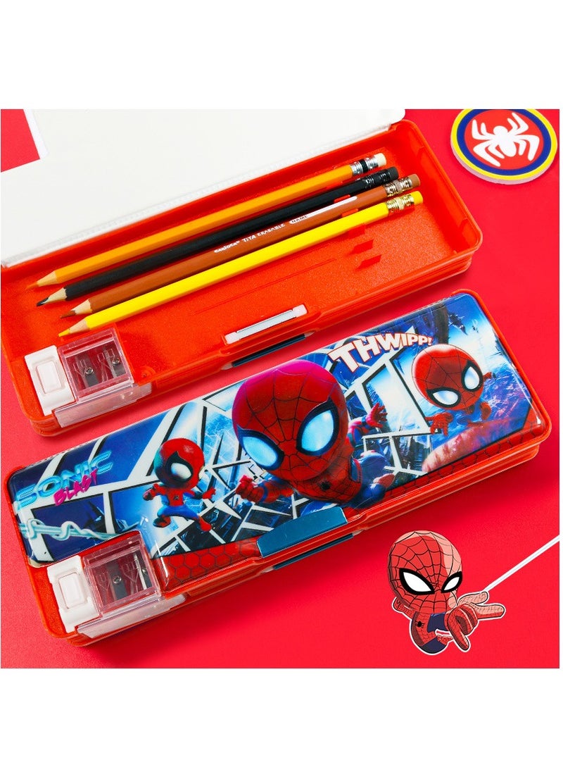 EHOME Spider-Man Large Capacity Multifunctional Double-Sided Pencil Case  - Image 3