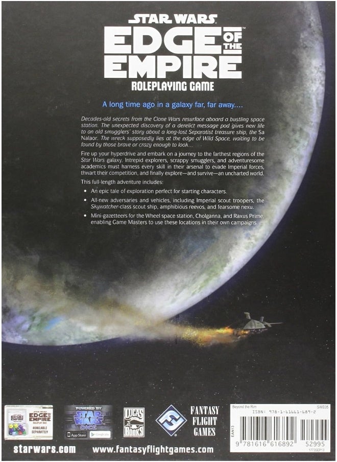 Fantasy Flight Games Star Wars: Rpg - Edge Of The Empire - Supplements - Beyond The Rim  - Image 2