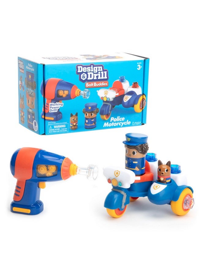 Educational Insights Design & Drill : Moto de police - Image 1