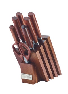 Arshia Knife set, 8 pcs, German arshia wood handle, 3189 