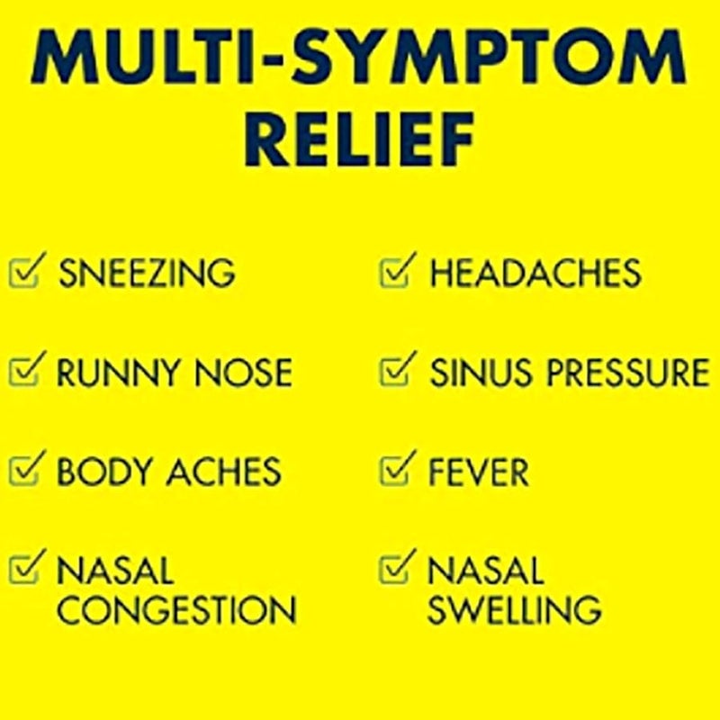 Advil Multi Symptom Cold and Flu Medicine, Cold Medicine for Adults with Ibuprofen, Phenylephrine HCL and Chlorpheniramine Maleate - 50 Coated Tablets - Image 2