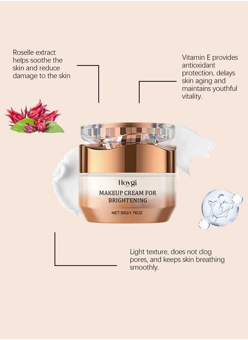 Hoygi - Nicotinamide Precious Tone-up Cream- Makeup Cream for Toning up,  Moisturizing, Nourishing and Smoothing -  Lasting Hydrating & Sebum Control Face and Body 1.76OZ - Image 1