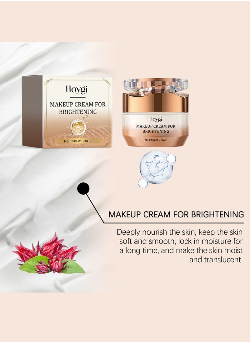 Hoygi - Nicotinamide Precious Tone-up Cream- Makeup Cream for Toning up,  Moisturizing, Nourishing and Smoothing -  Lasting Hydrating & Sebum Control Face and Body 1.76OZ - Image 1