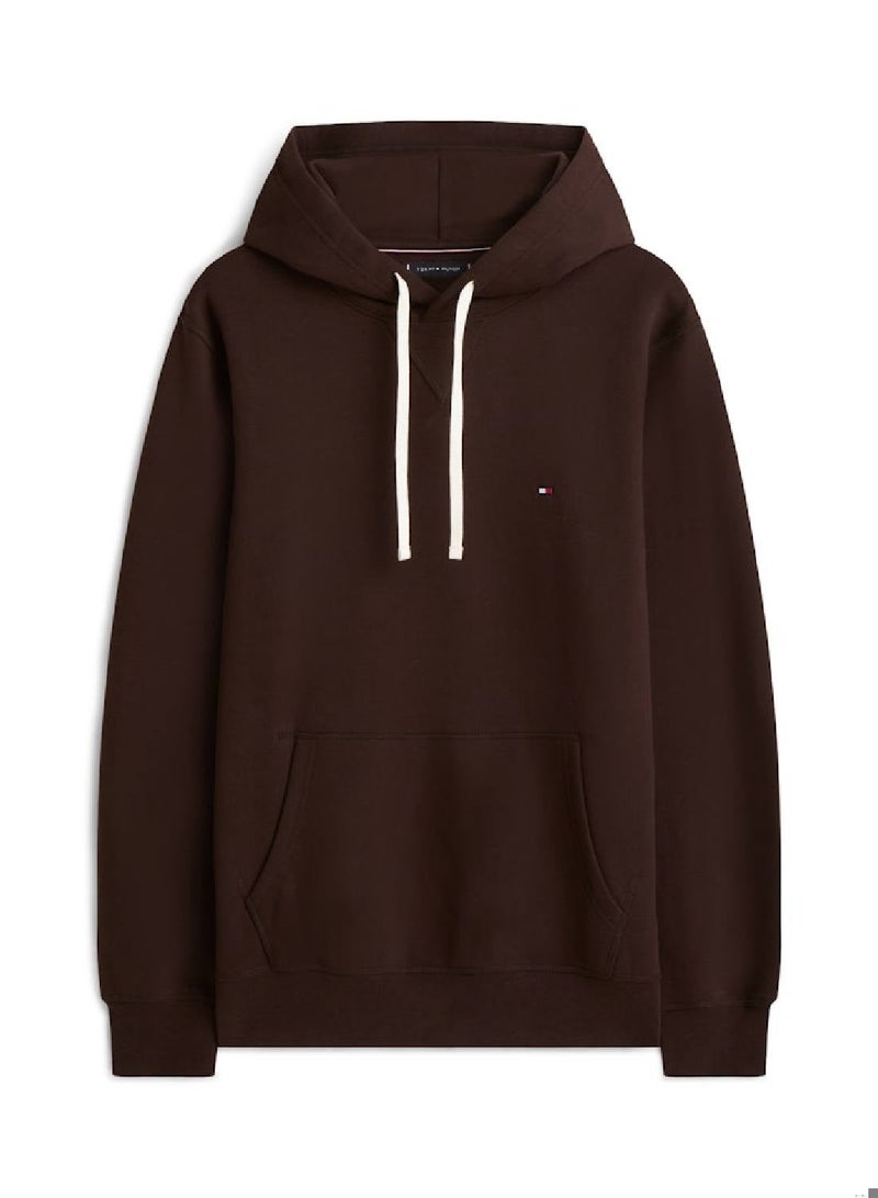 TOMMY HILFIGER Flag Embroidery Fleece Hoody - Image 4