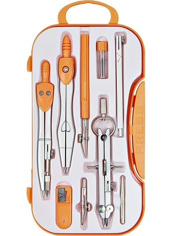 Hobi Market Art Hobby Market Art Trilineli Professional Compass Set Orange 