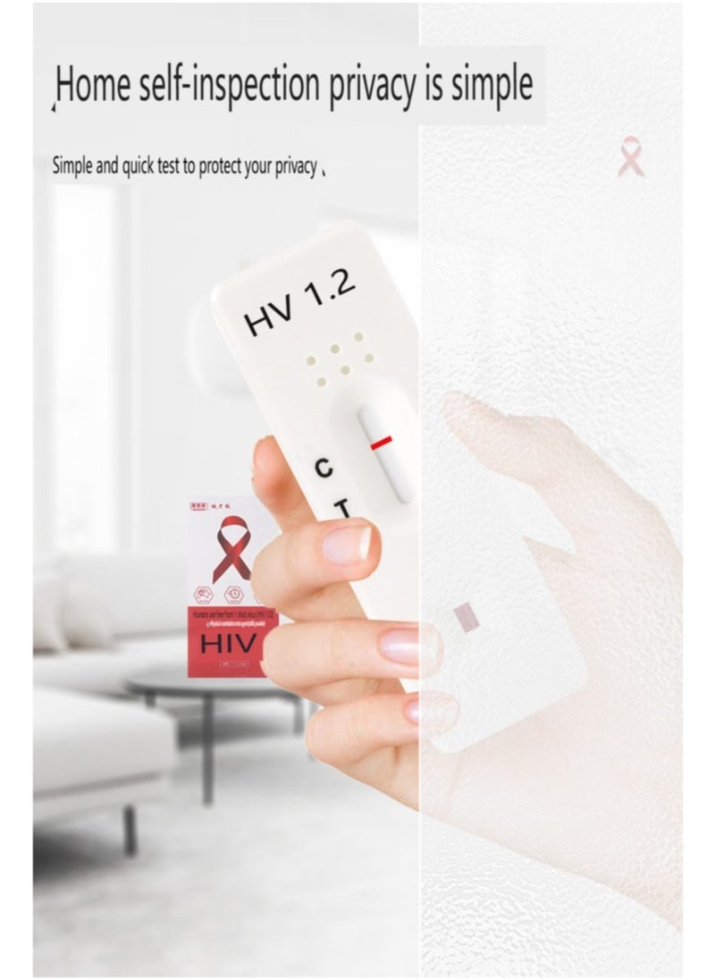 Beauenty 1 Box Home HIV 1/2 Rapid Antibody Test Kit Home HIV Test Strips  - Image 5