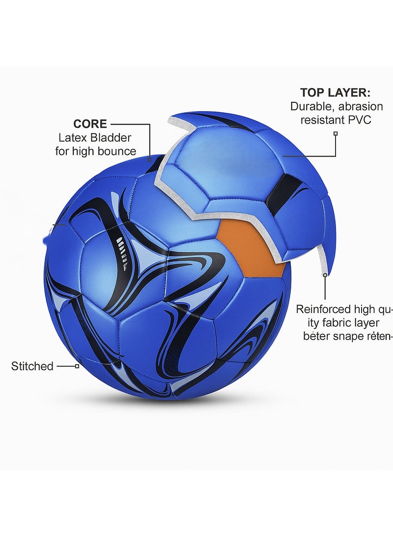 diu toyz Football Official 5 Blue Tornado - Image 5