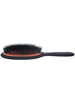 Spornette Large Luxury Cushion Boar And Nylon Bristle Oval Hair Brush (#Lx-1) With A Soft Satin No-Slip Handle Best Used For Styling, Smoothing All Hair Types, Wigs And Extensions For Women And Men  - Image 3