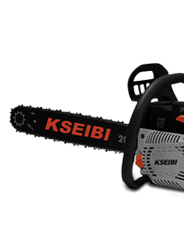 KSEIBI GCS 45-45 Gasoline Chain Saw, 45CC, 18"Powered Chain Saws Handheld Cordless Petrol Chainsaws 18 Inches Guide Board Power Chain Saws for Trees Wood Farm Garden Ranch Forest Cutting.  - Image 3