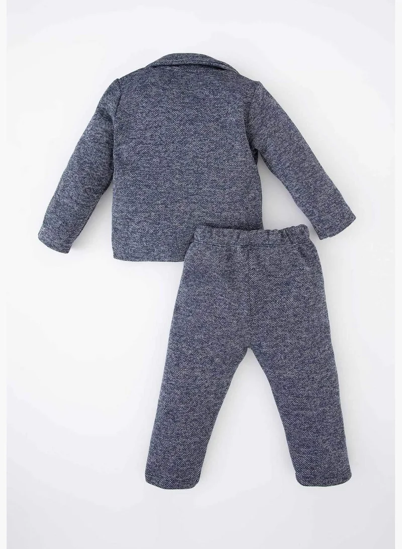 DeFacto 3 Pack BabyBoy Regular Fit Shirt Neck Woven Set