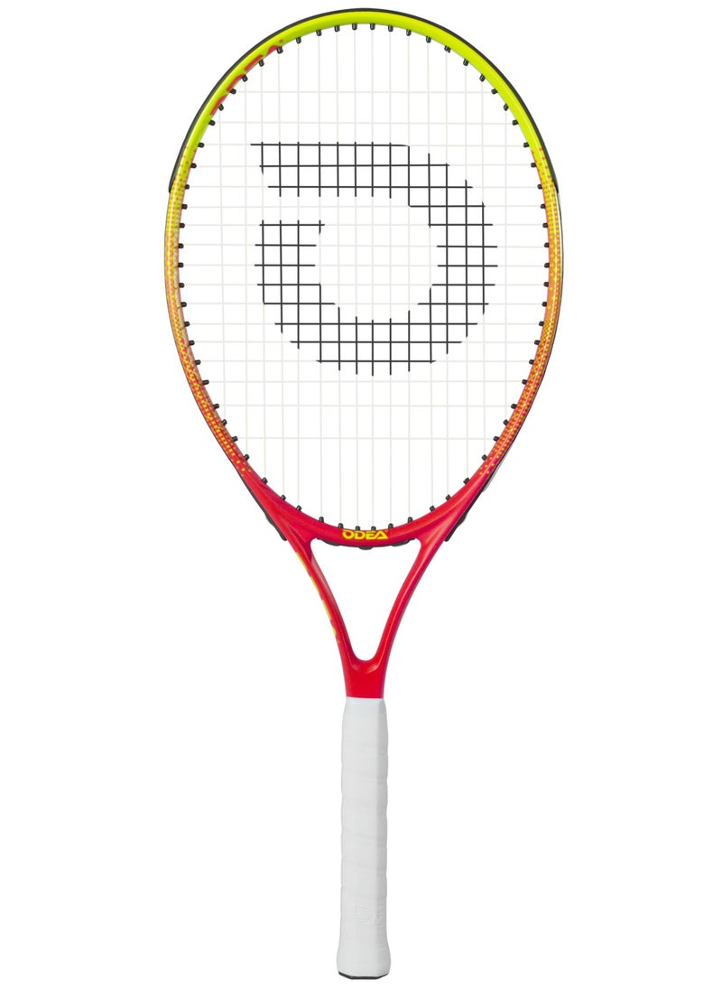 ODEA - 3501-25 Inch Junior Tennis Racquet With Bag, YellowxRed - Image 1