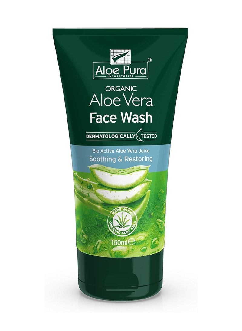 Aloe Pura Aloe Pura Organic Aloe Vera Face Wash 150ml