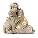 INLOMEM Dog Memorial Gift Granite Sculpture HandSculpted Resin Pet Loss Sympathy Gift with LED Candle Holder Home Decor for Pet Owners - Image 2