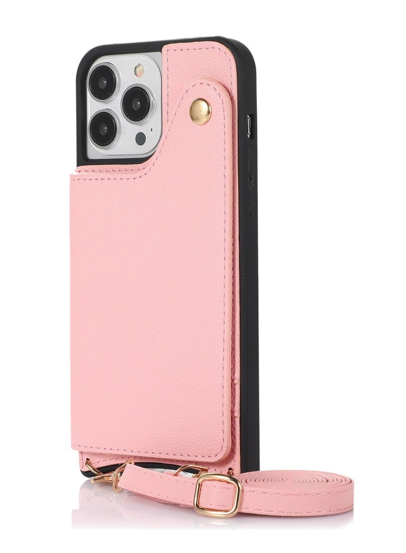 Suteni Back Cover Leather Protective Mirror Inside Mobile Phone Case for iPhone - Image 1