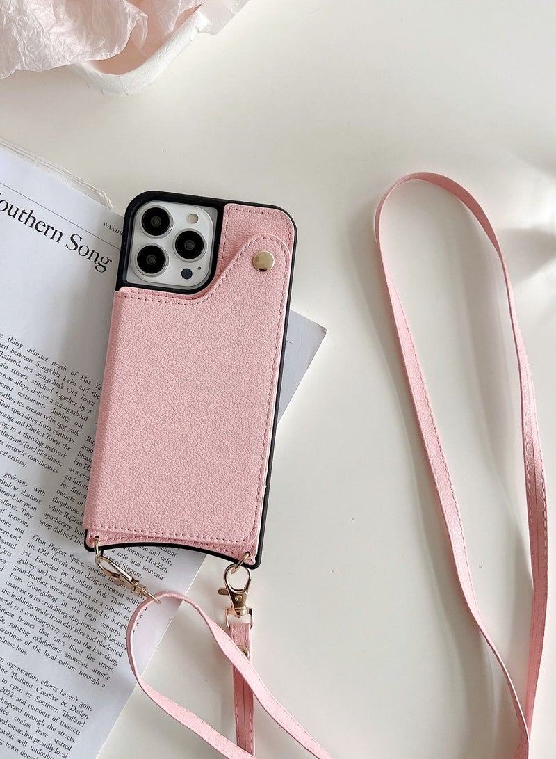 Suteni Back Cover Leather Protective Mirror Inside Mobile Phone Case for iPhone - Image 3