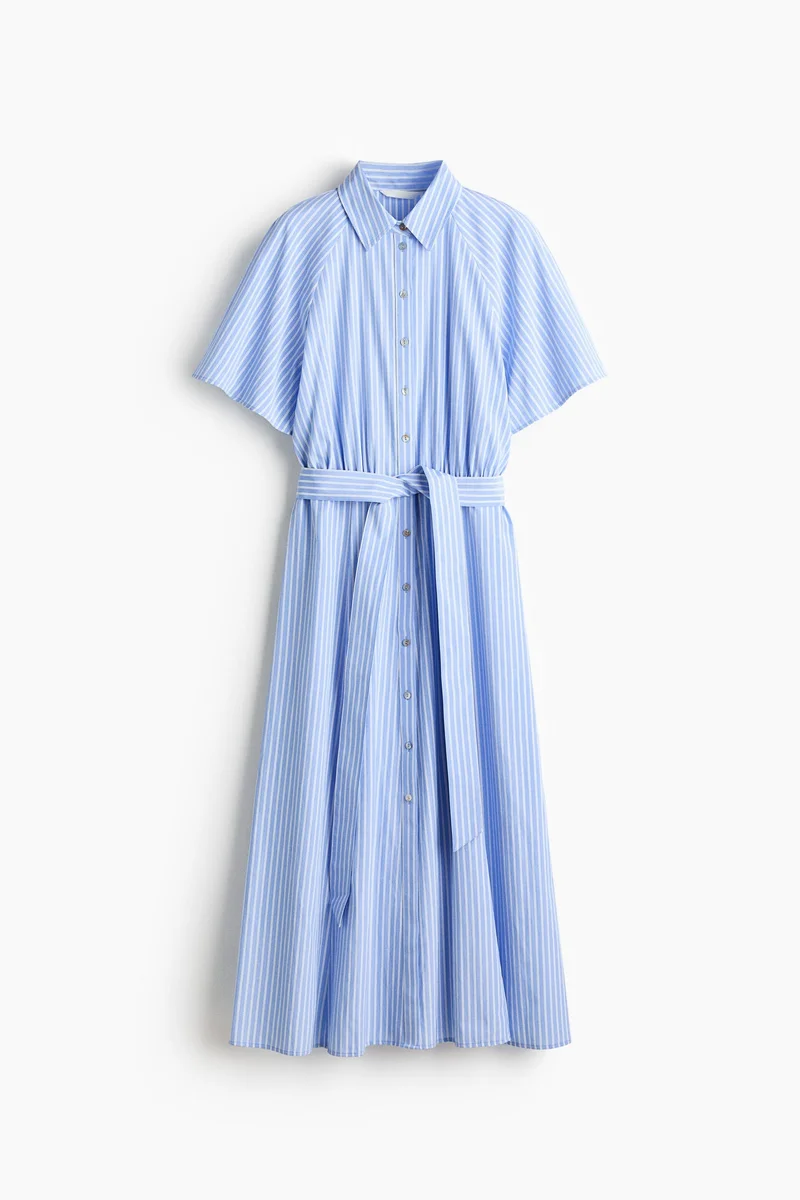 H&M Tie-belt shirt dress
