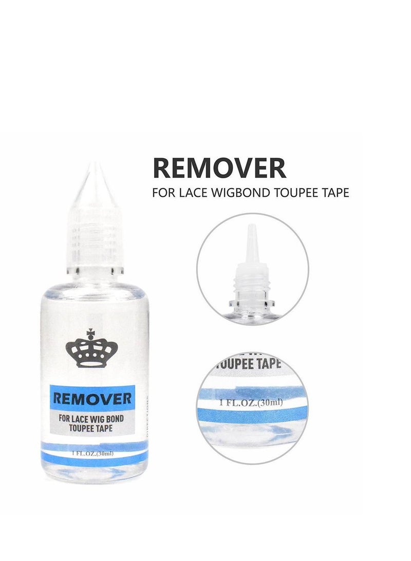 pack 2 Removes Hair Glue, Wig Tape, Double Sided Extension Tape,30ml Tape Remover for Hair Extensions Remover for Lace Wig Bond Toupee Tape in Hair Extensions Adhesive - Image 5