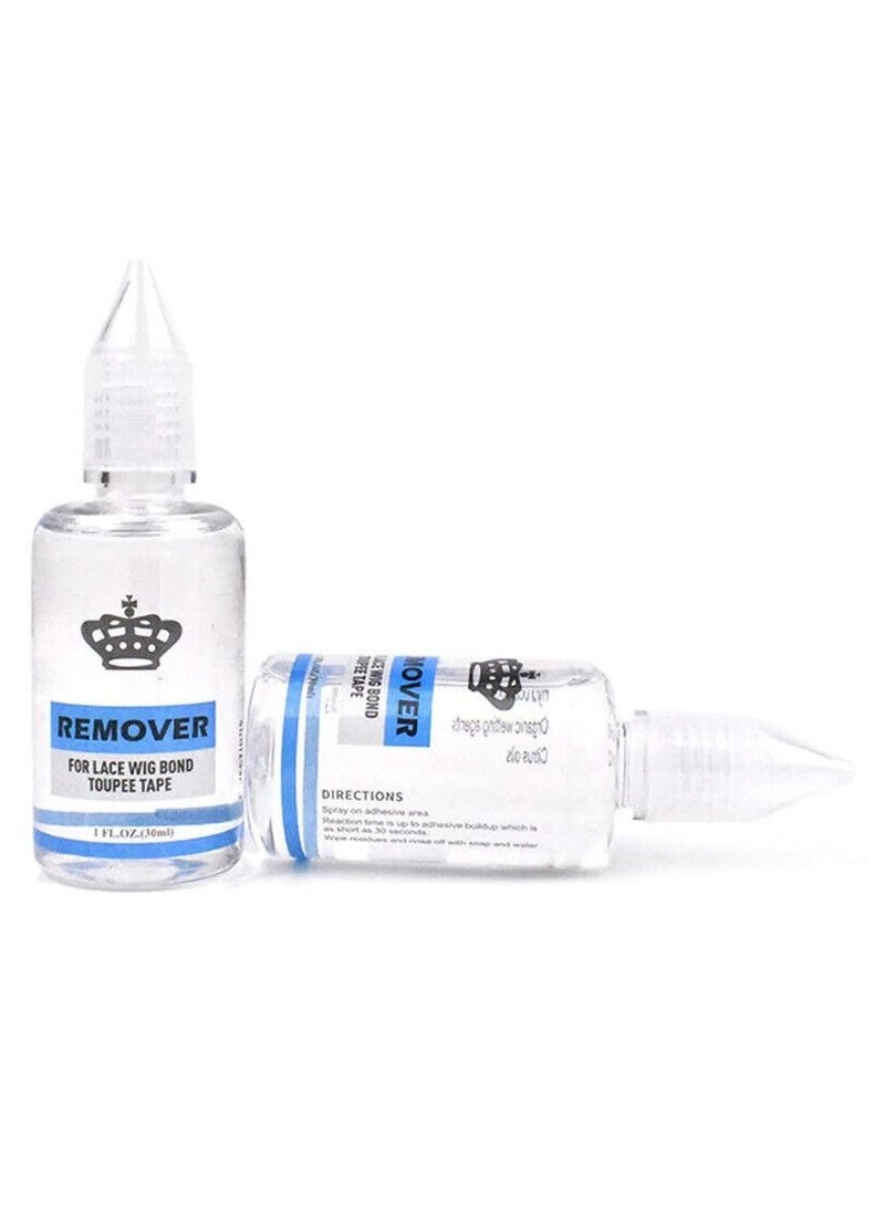 pack 2 Removes Hair Glue, Wig Tape, Double Sided Extension Tape,30ml Tape Remover for Hair Extensions Remover for Lace Wig Bond Toupee Tape in Hair Extensions Adhesive - Image 3