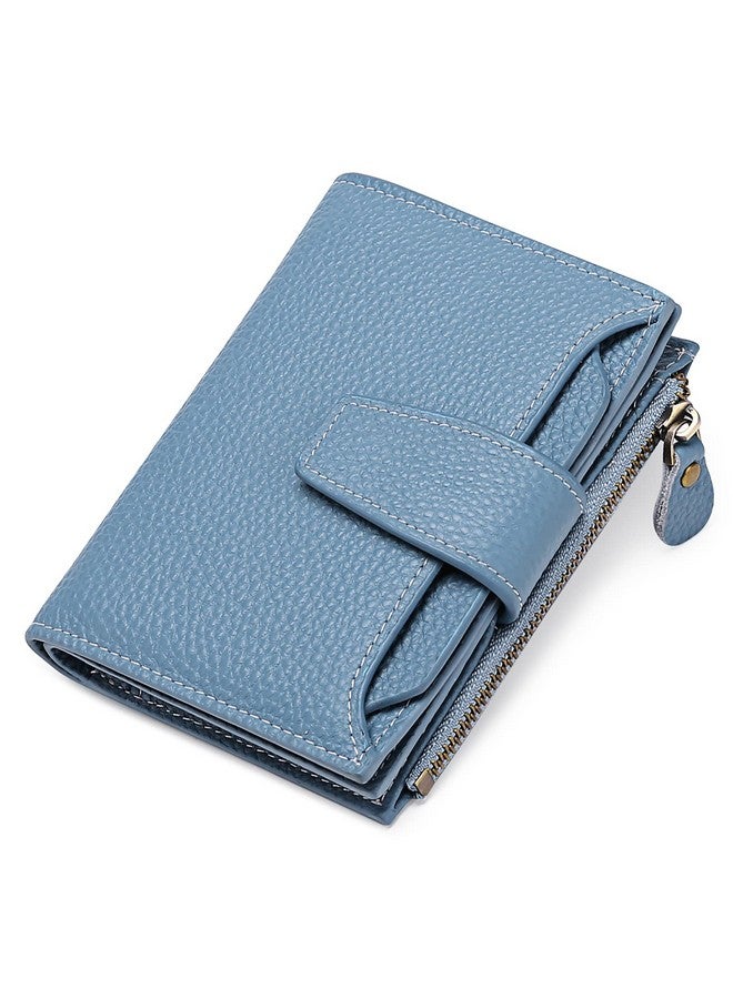 FALAN MULE Small Wallet For Women Genuine Leather Bifold Compact Rfid Blocking - Image 1
