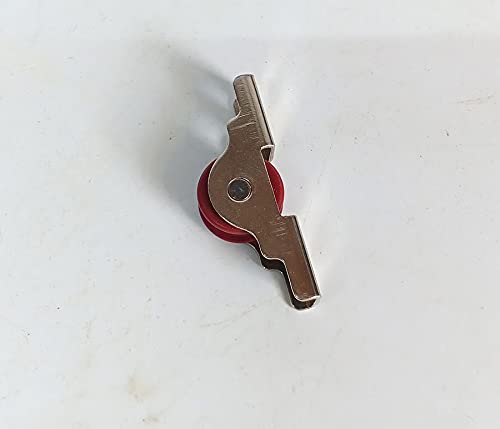 Aluminium Window Wheel Maroon 6 Pcs 18mm - Image 3