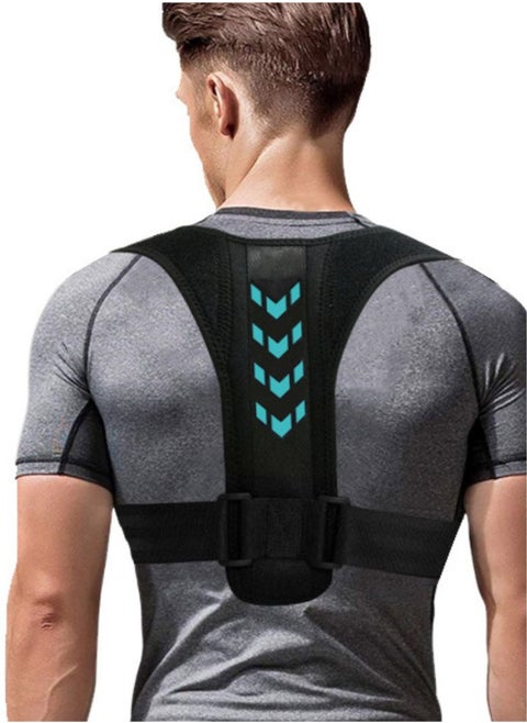 Posture Corrector for Women and Men, Adjustable and Fully Back Support Improve Back Posture and Lumbar Support