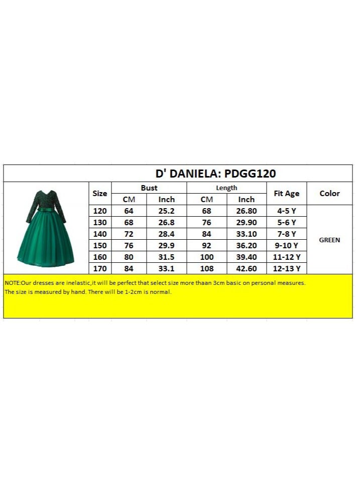 D'Daniela Sequin Bodice Ballgown Dress - Image 4