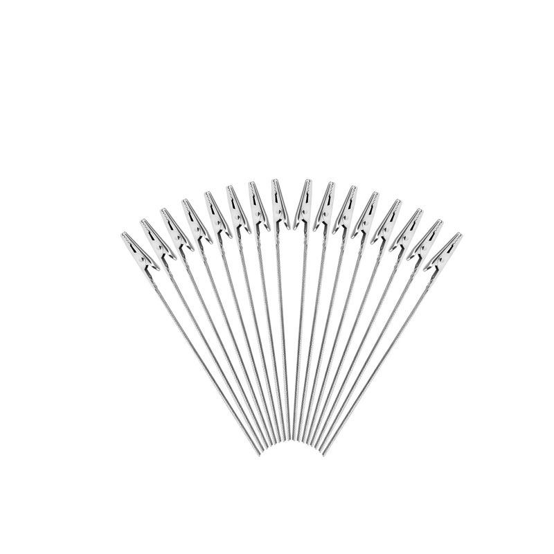 Zikra Metal Wire Alligator Clips 40 PCS Long-Tailed Alligator Clamp Photo Clip Holder Alligator Clips for Crafts DIY Card Photo Memo Clip Holder - Image 5