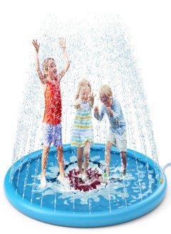 Jasonwell Jasonwell Splash Pad Sprinkler for Kids Splash Play Mat Outdoor Water Toys Inflatable Splash Pad Baby Toddler Pool Boys Girls Children Outside Backyard Dog Sprinkler Pool for Age 18+ Months  - Image 1