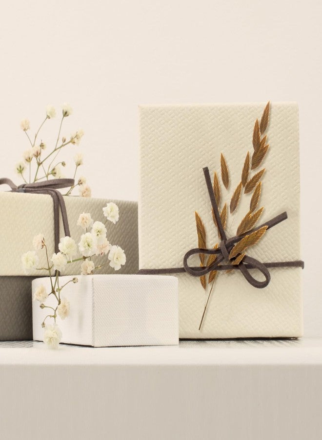 مجموعة M METERXITY المكونة من 20 قطعة من العشب المجفف، باقة زهور تشاسمانثيوم مجففة بطول 17 بوصة، عشب الشوفان المجفف لملء المزهريات / ديكور المنزل، تنسيق الزهور المجففة، نبات حقيقي مع سيقان خضراء [أبيض كريمي] - Image 4