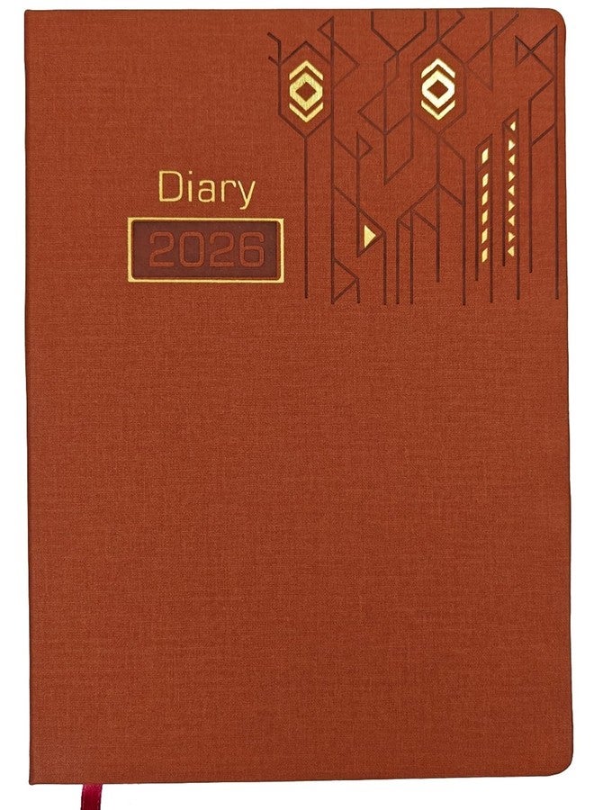 Peeplvalue مفكرة رأس السنة الجديدة 2026 من بيبل فاليو | مفكرة مع تواريخ. حجم تنفيذي، غلاف مقوى فاخر، منظم ومخطط 2026 - Image 1