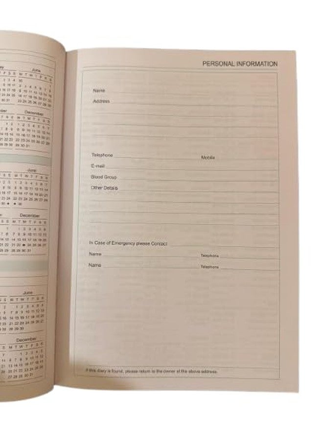 Peeplvalue مفكرة رأس السنة الجديدة 2026 من بيبل فاليو | مفكرة مع تواريخ. حجم تنفيذي، غلاف مقوى فاخر، منظم ومخطط 2026 - Image 3