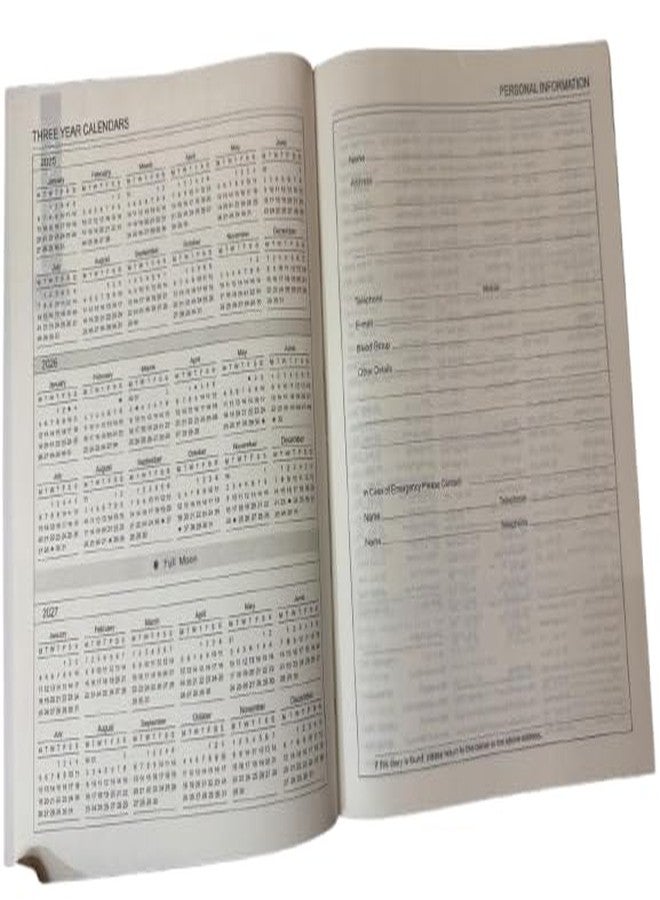 Peeplvalue مفكرة رأس السنة الجديدة 2026 من بيبل فاليو | مفكرة مع تواريخ. حجم تنفيذي، غلاف مقوى فاخر، منظم ومخطط 2026 - Image 2