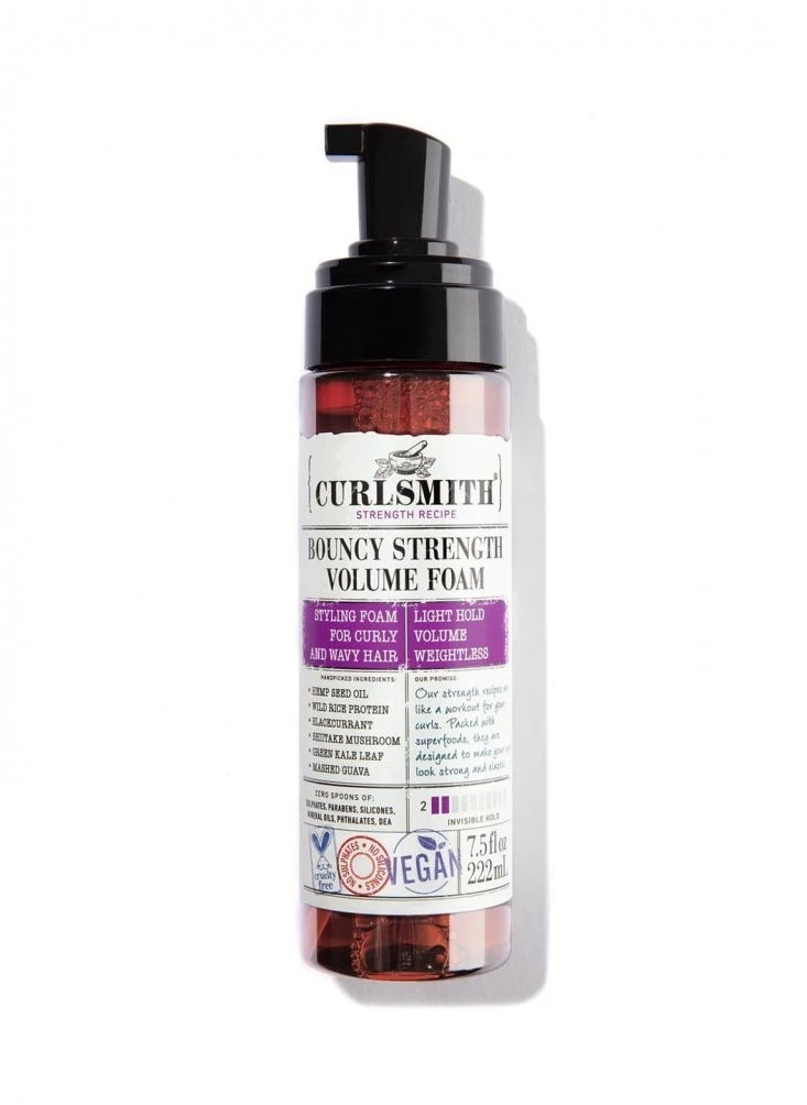 CURLSMITH Curlsmith - Bouncy Strength Volume Foam 222ml  - Image 1