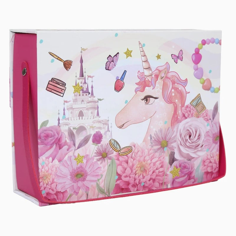 صندوق وحيد القرن السحري للمكياج والأكسسوارات 2 في 1 - ‏2i6097LD - Image 2