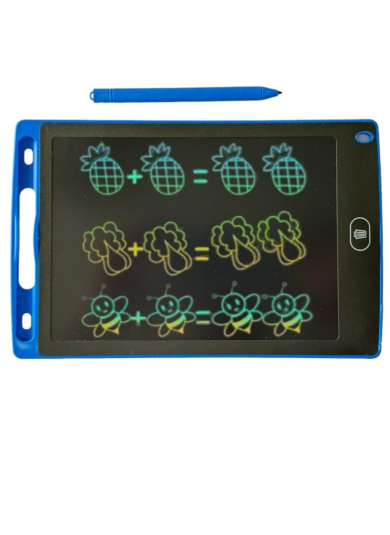 8.5" Drawing, Sketching & Writing Interactive LCD Tablet for Kids & Grown-ups (Blue)  - Image 3