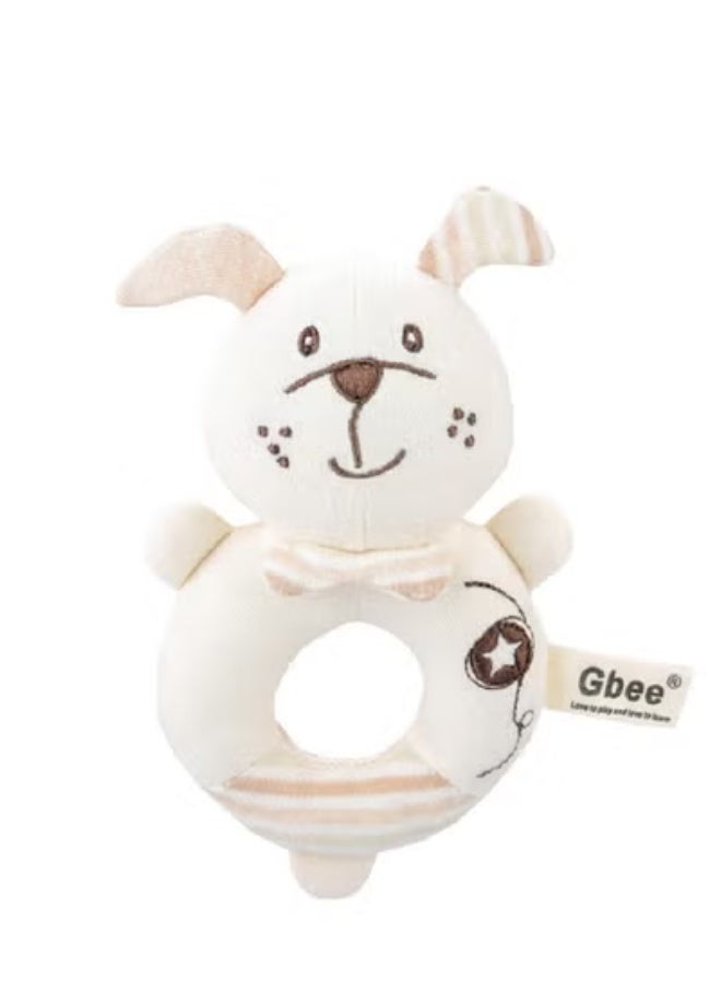 جبيه طقم ألعاب خشخيشات من القطن العضوي مصنوع من مواد عالية الجودة للأطفال، ألعاب تعليمية للأطفال الرضع - Image 1