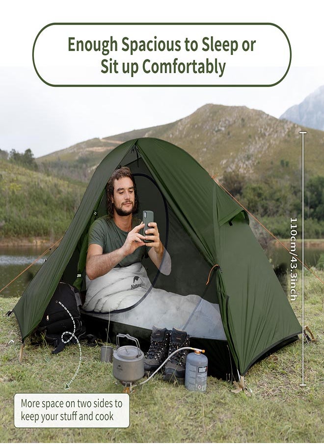 Naturehike Cycling Ultralight 1 Man Tent + Mats  - Image 2