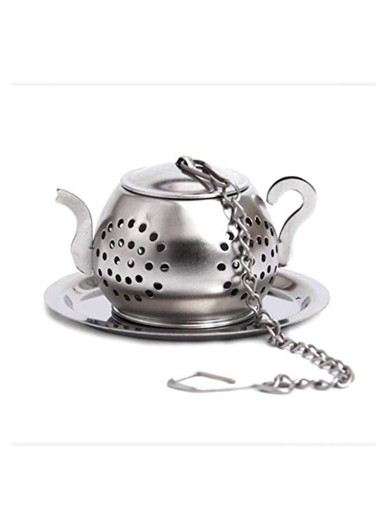 Cool Baby Stainless Steel Tea Infuser Tea Leaf Filter Herbal Strainer Tea Bag Spice Soup Cooking Infuser - Image 1