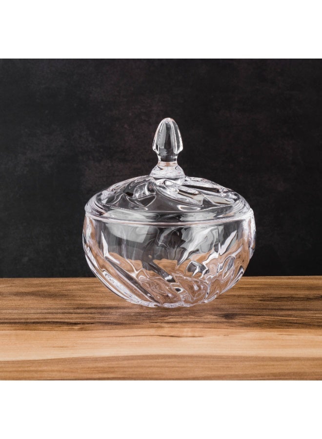 بلينك ماكس علبة زجاجية فاخرة بغطاء من Blinkmax ✨ – عدد 6 قطع 🏺 مقاس 11×10 سم - Image 2