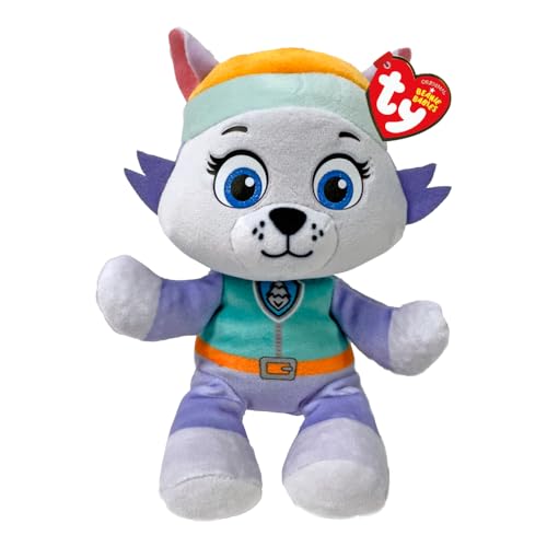 Ty Paw Patrol Collection Everest All The Heroes of The Puppy Team in Floppy Version Soft Plush to Collect Gift Idea for Young and Old 20 cm T44015 - Image 1