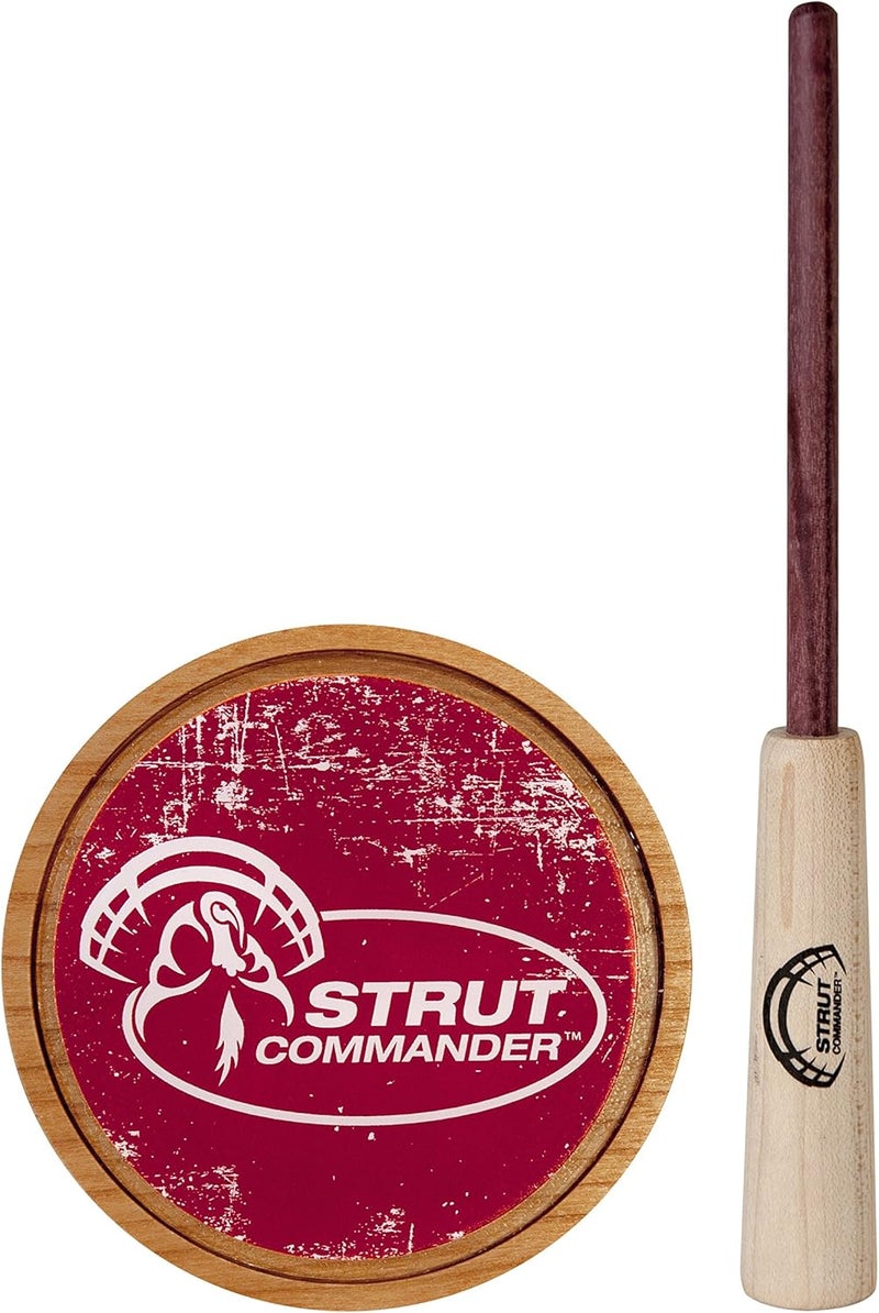 STRUT COMMANDER Store نداء الديك الرومي - نداء الديك الرومي مع صرخات واقعية، نقرات، قطع، وزقزوق للصيد - صنع في الولايات المتحدة الأمريكية - Image 1