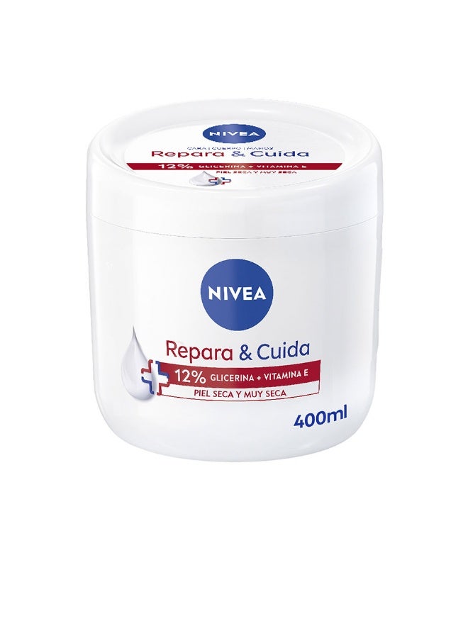 نيفيا كريم نيفيا لإصلاح البشرة والعناية بها ١٢٪ جلسرين + فيتامين E ٤٠٠ مل - Image 1