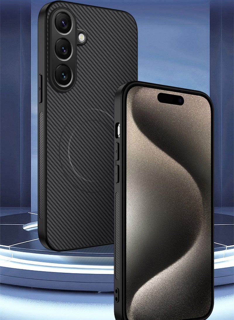 general Case for Samsung Galaxy A17 , Ultra Thin PU Leather Case for Samsung Galaxy A17 with 【Magnetic】 【Wireless Rechargeable】 Thin Protective Cover - Image 2